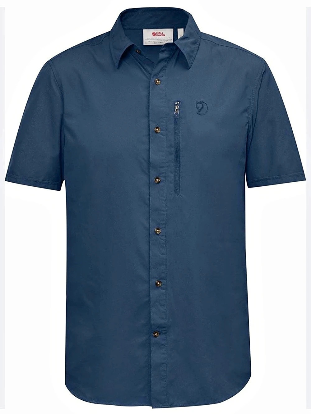 Fjallraven Abisko Hike Shirt SS M Men's Blue Shirt XL